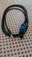 Cable Plug 6.33 MM a Speakon 3 Mts